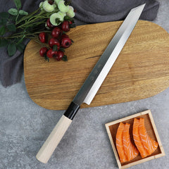 Faca Para Sashimi Sushi Oriental - Nakari 27cm • Inclui Caixa Para Presente