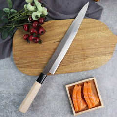 Faca Para Sashimi Sushi Oriental - Nakari 30cm • Inclui Caixa Para Presente