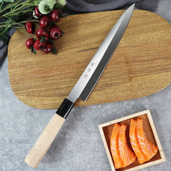 Faca Para  Sashimi Sushi Oriental - Nakari 24cm • Inclui Caixa Para Presente