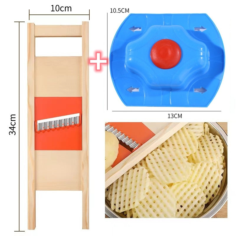 Batata Slicer Profissional - Utilizado nas Maiores Redes Fast Food do Mundo