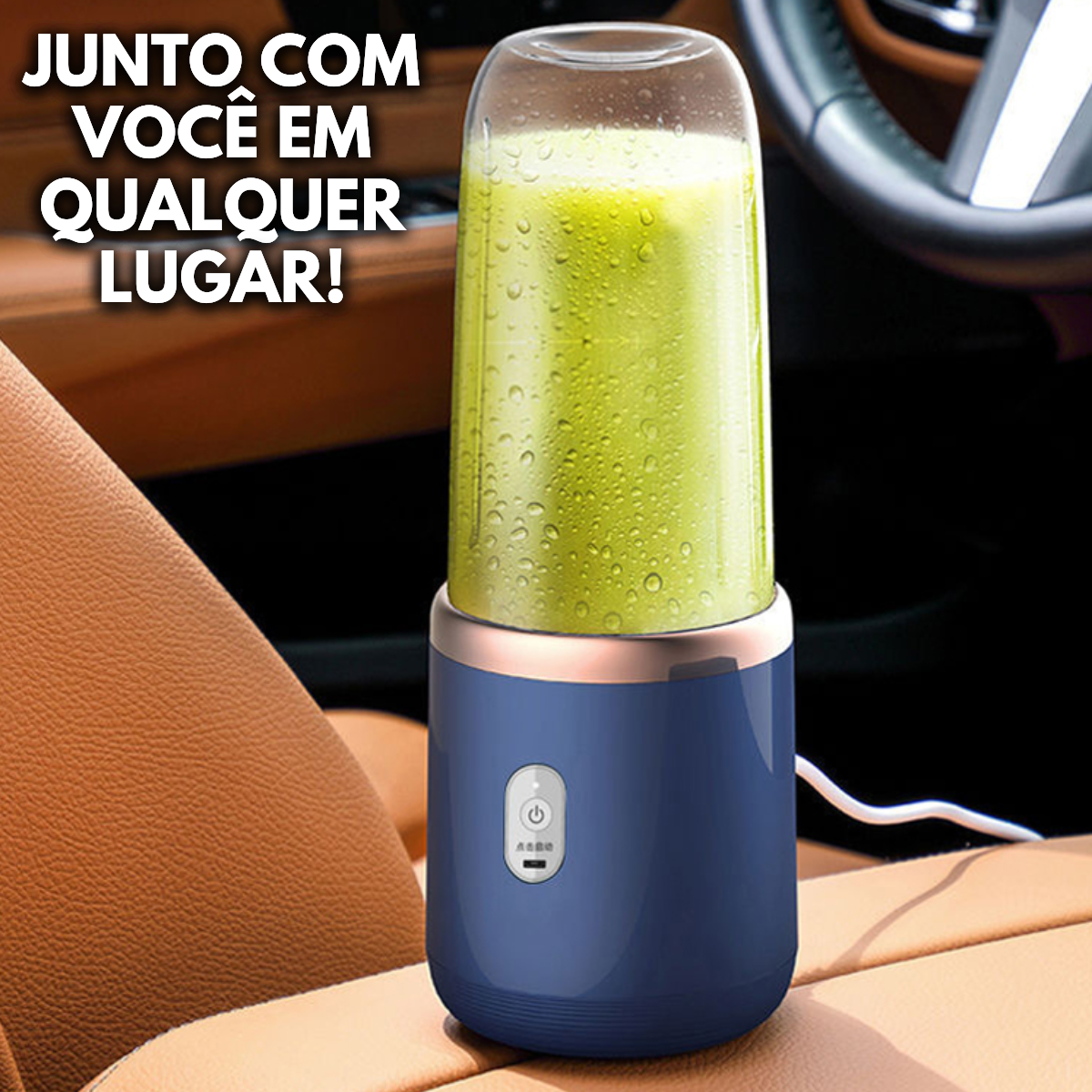Juicer Blender Mixer Perfeito - Bandy Smart - Liquidificador Portátil  Elétrico USB 400ml